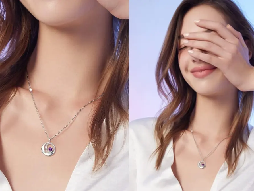 custom birthstone necklace