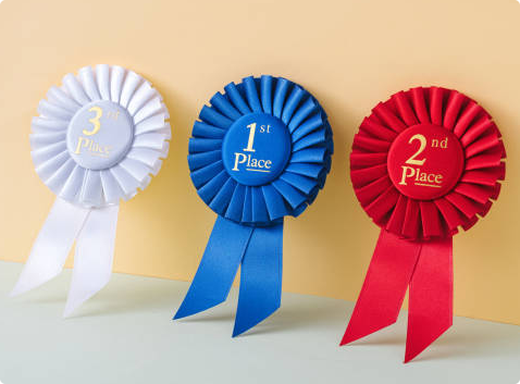 custom printed award ribbons