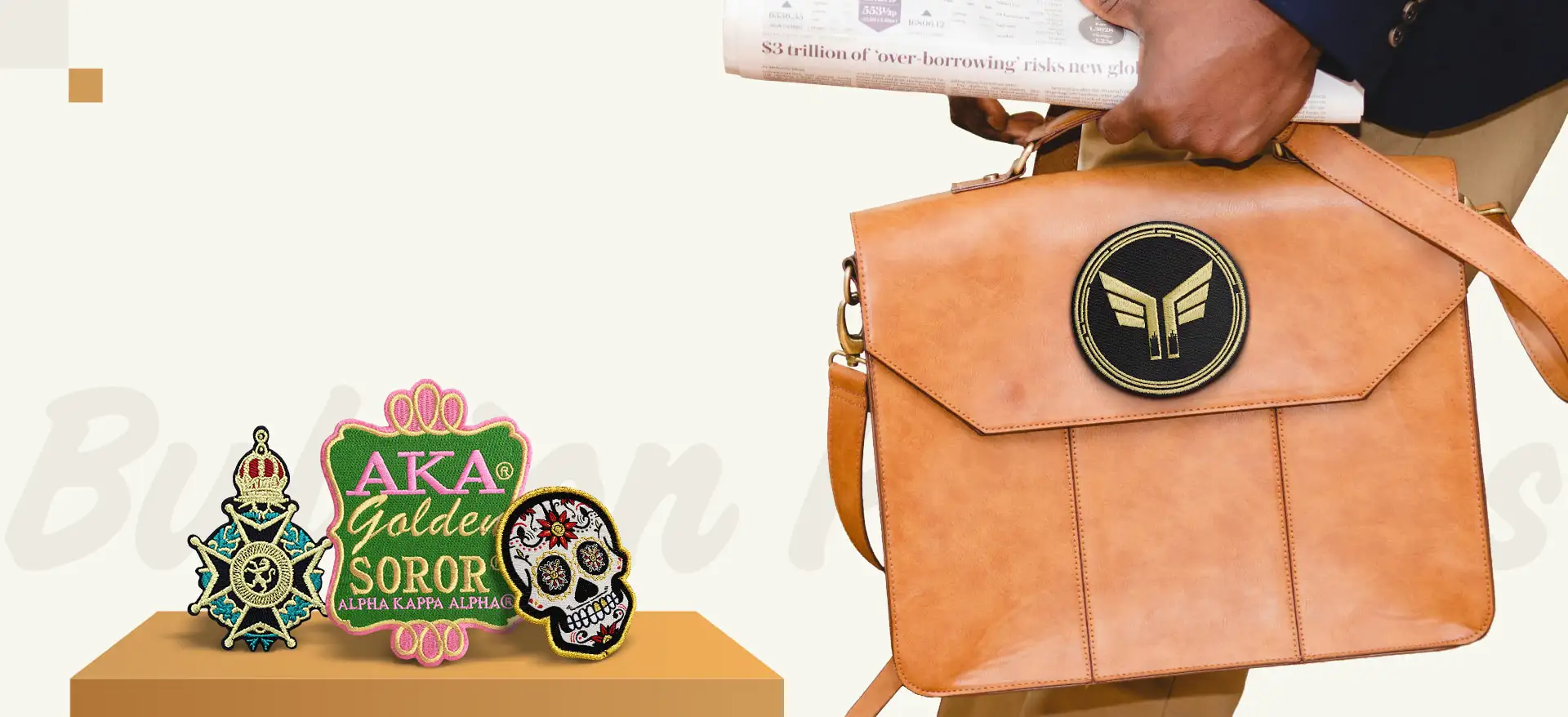 Patches de ouro personalizados Patches de ouro personalizados