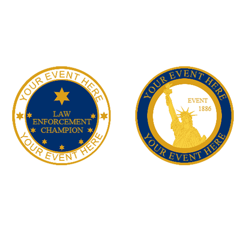 police challenge coin template 8