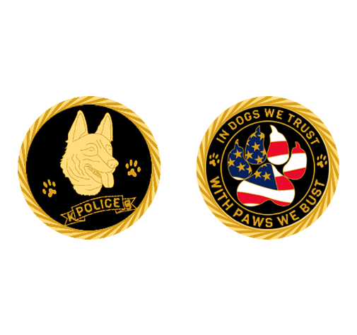 police challenge coin template 13