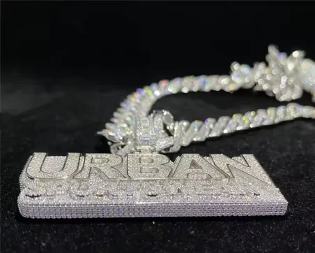 moissanite custom pendants