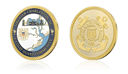 Custom Coast Guard Challenge Coins