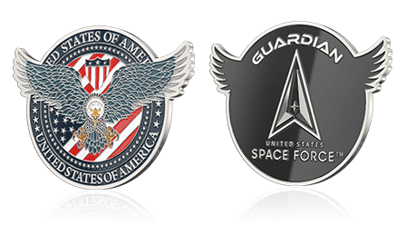 Space Force Challenge Coins