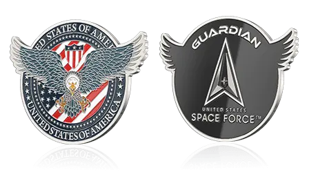 Space Force Challenge Coins