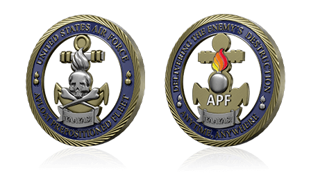 Custom Air Force Challenge Coins