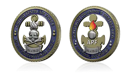 Custom Air Force Challenge Coins