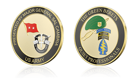 Custom Army Challenge Coins