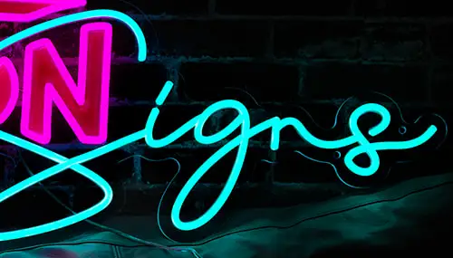 Premium custom neon sign