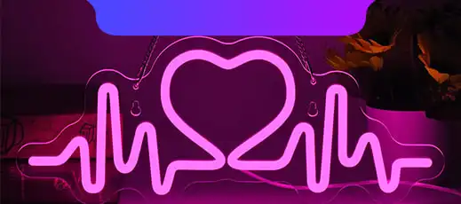 custom light up sign