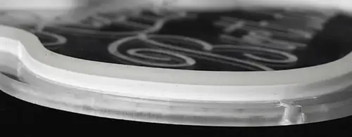 Custom Neon Signs With Burrs on the edges