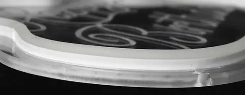 Custom Neon Signs With Burrs on the edges