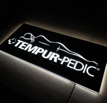 illuminated business signs
