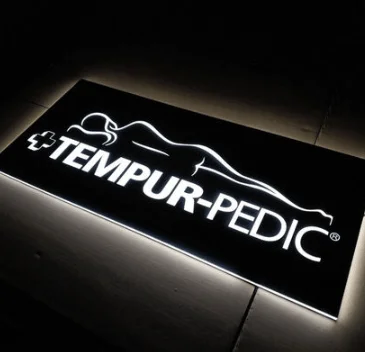 illuminated business signs