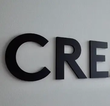 Flat Cut Metal Letters Signage