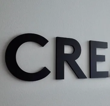 Flat Cut Metal Letters Signage