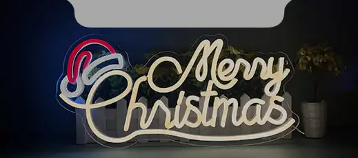 custom neon wall signs