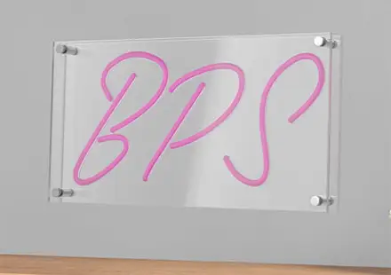 Wall Mounted Open Box neon signs