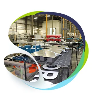 Production of illuminated signs