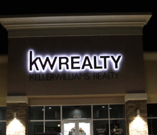 Illuminated Building and Office Signs