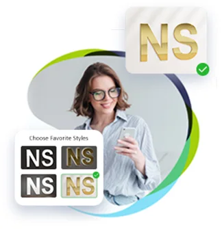 Choose Favorite illuminated Sigs Style