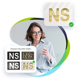 Choose Favorite illuminated Sigs Style