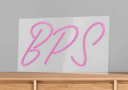 Cut To Rectangle Custom Neon Signs