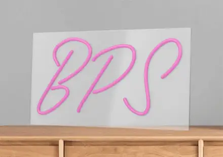 Cut To Rectangle Custom Neon Signs