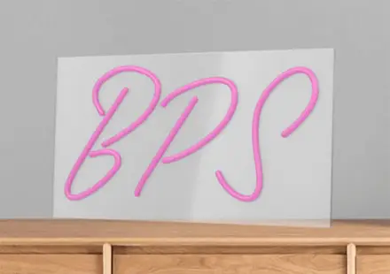 Cut to shape Rectangle custom neon signs Cut to shape Rectangle custom neon signs