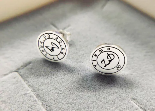 custom earrings for men