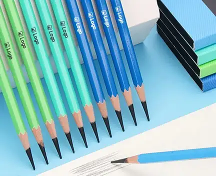Custom personalised pencils with logo