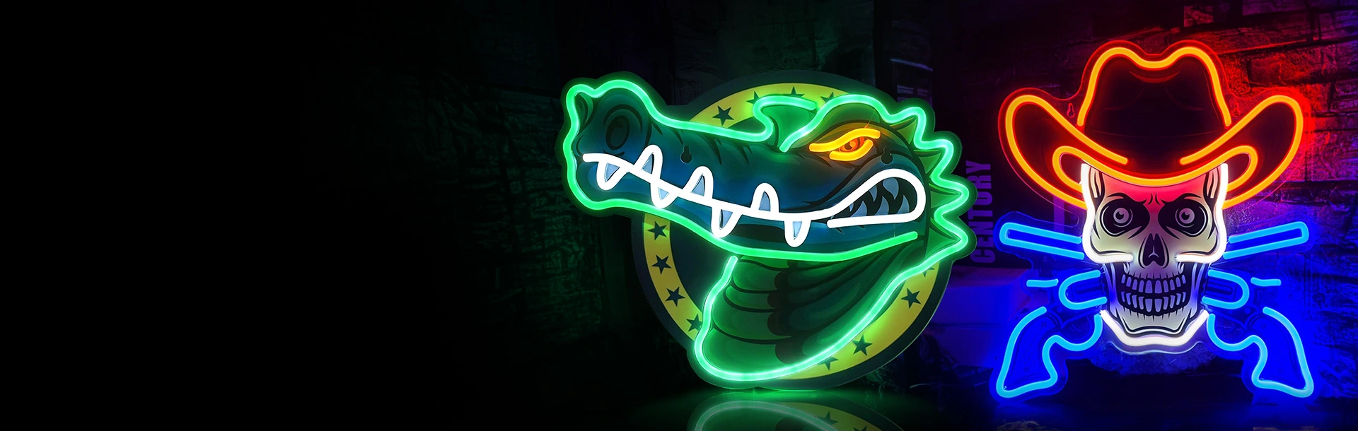 UV-bedrukte neonreclames