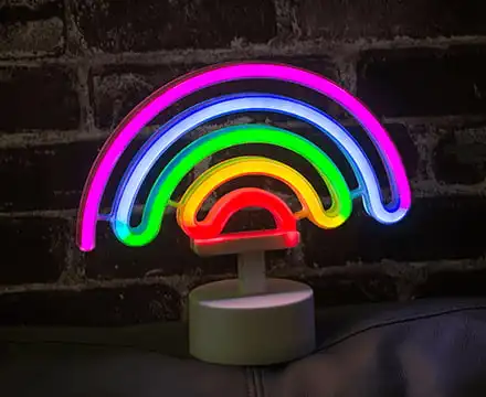 Battery Operated Neon Signs