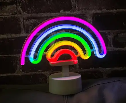 Battery Operated Neon Signs