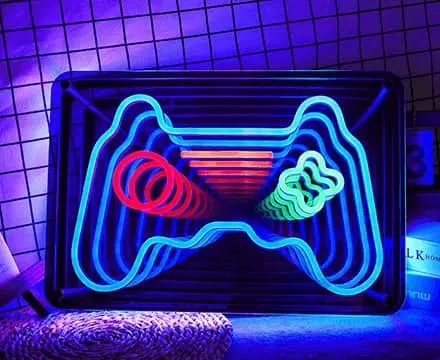 Infinity Mirror Neon Signs