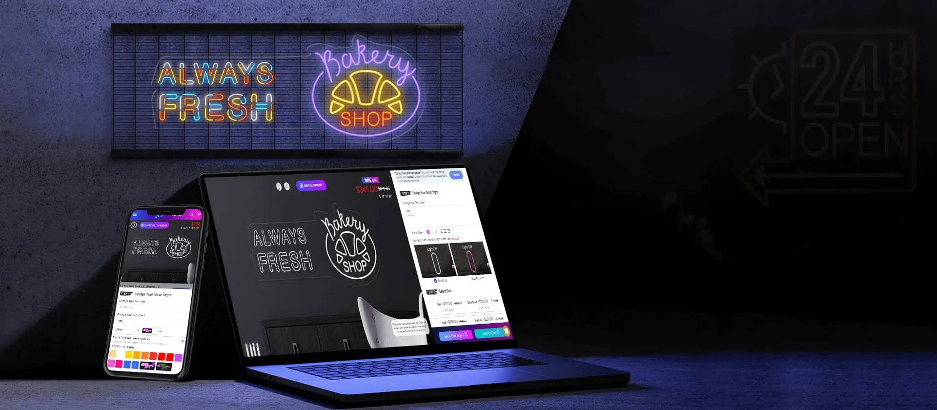 custom led signs for business