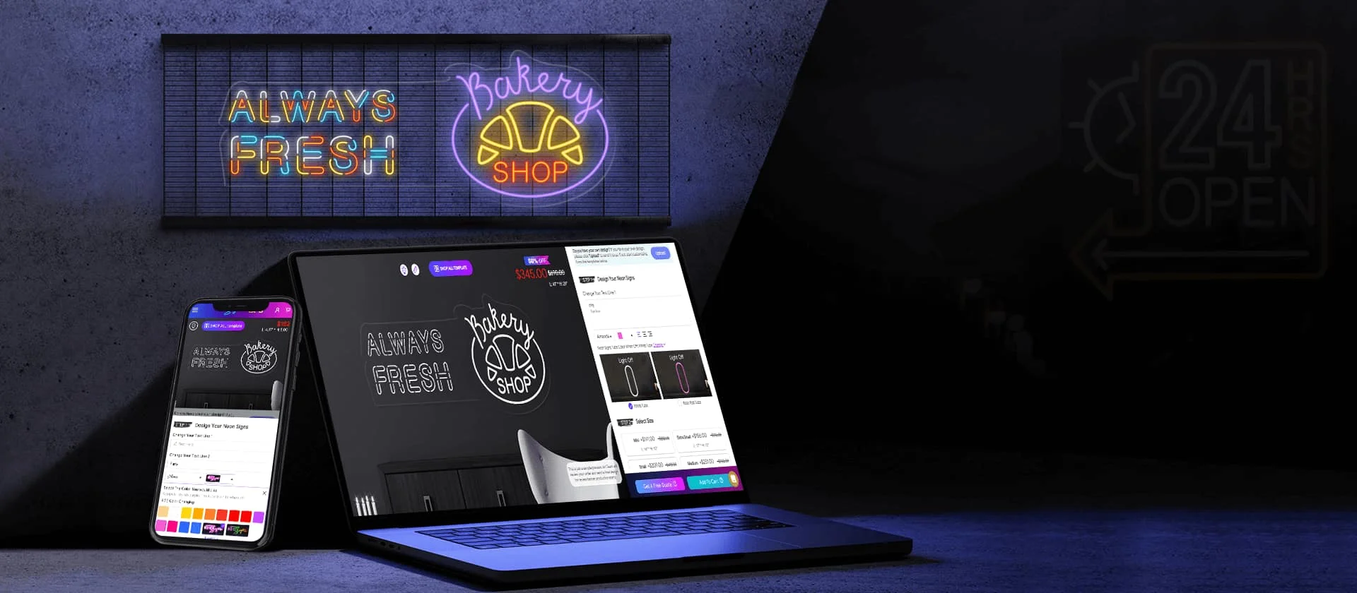 custom led signs for business