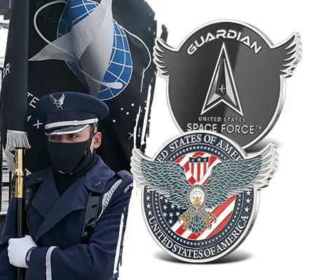 Space Force Challenge Coins Space Force Challenge Coins