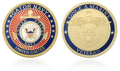 Vateran Custom Military Challenge Coins