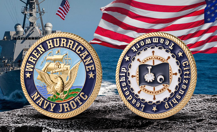 custom navy challenge coins online