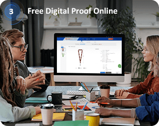 Free Lanyard Digital Proof Online