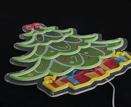 Printed custom led signs Printed custom led signs