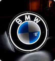 BMW logo custom neon signs BMW logo custom neon signs