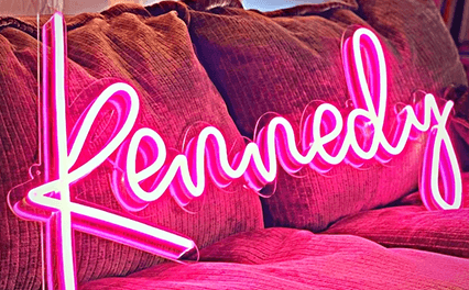 custom name light neon signs