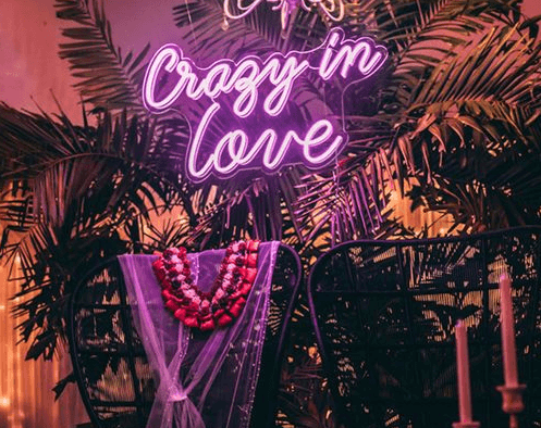 custom wedding neon signs