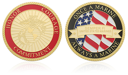 Marine Corps Custom Coins