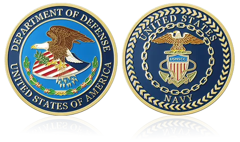 Defense Department Custom Challenge Coin