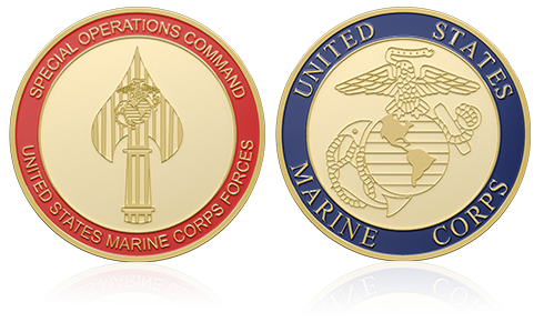 US Marine Corps Forces Custom Coins