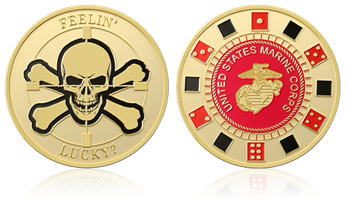 Unite States Marine Corps Custom Challenge Coin