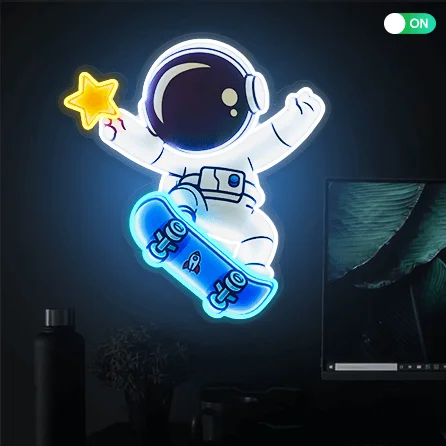 Shiny UV printed neon light signs Shiny UV printed neon light signs